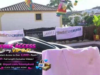 hannahjames710 — Chaturbate stream photo (Mar 2026)