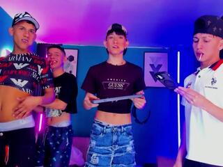 Carlos & Rayan & Kamel & Manuel — Flirt4free stream photo (Apr 2026)