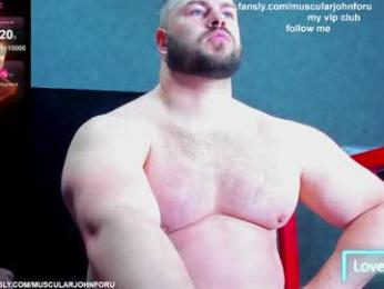 muscularjohnforu — modelo de webcam en línea en chaturbate