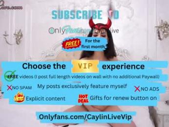 caylin — Chaturbate stream photo (Mar 2026)