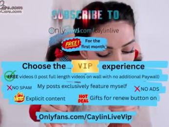 caylin — Chaturbate stream photo (Mar 2026)