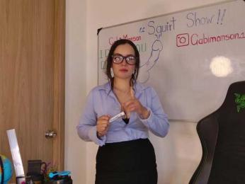 Gabymanson — modelo de webcam en línea en bongacams