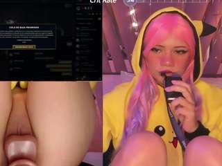 lilapop4 — Camsoda recorded stream image, 08.06.2025 13:50