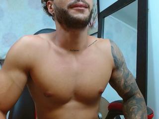 Ethan G — Flirt4free recorded stream screenshot (26 Jan 2025)