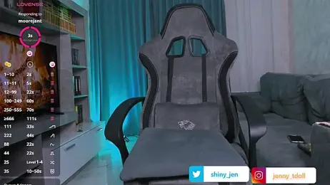 Shiny_Jennifer — Stripchat recorded stream image, 06.07.2025 18:10