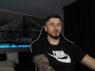 Andy Nice — Flirt4free recorded stream screenshot (26 Jan 2025)