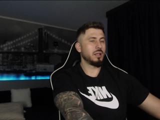 Andy Nice — Flirt4free recorded stream screenshot (26 Jan 2025)