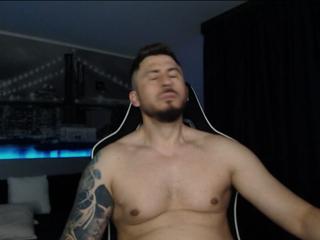 Andy Nice — Flirt4free recorded stream screenshot (26 Jan 2025)