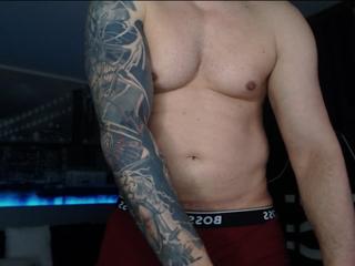 Andy Nice — Flirt4free recorded stream screenshot (26 Jan 2025)