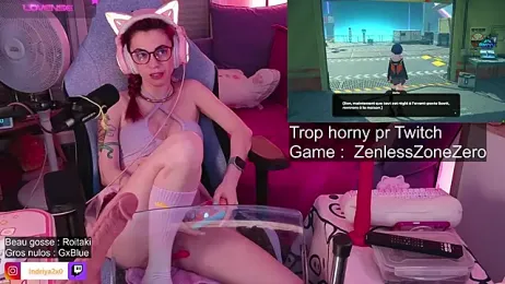 Indriya2x0 — Stripchat recorded stream image, 22.07.2025 19:10