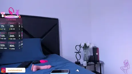 ScarlettAndClark — Stripchat recorded stream screenshot (20 Aug 2025)