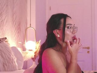 Eva Sin — Flirt4free recorded stream screenshot (25 Aug 2025)