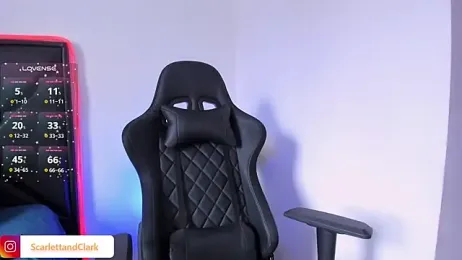 ScarlettAndClark — Stripchat recorded stream screenshot (26 Aug 2025)