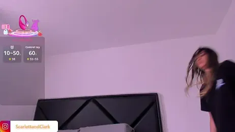 ScarlettAndClark — Stripchat recorded stream screenshot (11 Sep 2025)