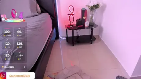 ScarlettAndClark — Stripchat recorded stream screenshot (11 Sep 2025)