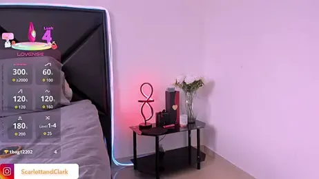 ScarlettAndClark — Stripchat recorded stream screenshot (11 Sep 2025)