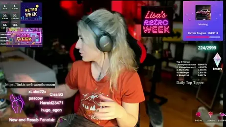 Lisaonthemoon — Stripchat recorded stream image, 16.02.2025 20:50