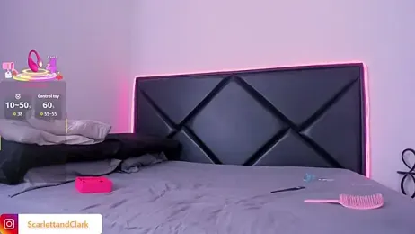 ScarlettAndClark — Stripchat recorded stream screenshot (26 Sep 2025)