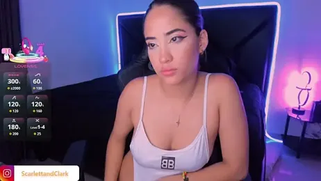 ScarlettAndClark — Stripchat recorded stream screenshot (30 Sep 2025)