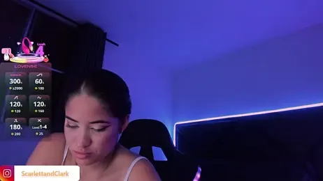 ScarlettAndClark — Stripchat recorded stream screenshot (30 Sep 2025)