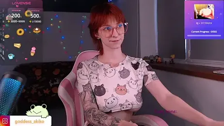 Akiko_Hentai — Stripchat recorded stream screenshot (01 Oct 2025)