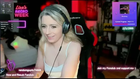 Lisaonthemoon — Stripchat recorded stream image, 18.02.2025 20:00