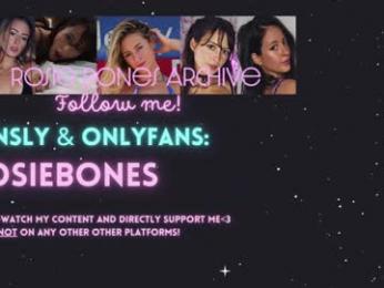 rosiebones — Chaturbate recorded stream screenshot (14 Oct 2025)