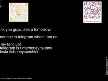 honey_sunshine — Chaturbate recorded stream image, 21.10.2025 09:10