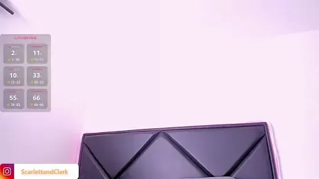ScarlettAndClark — Stripchat recorded stream screenshot (24 Oct 2025)