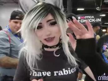crimsonkitten — Chaturbate recorded stream screenshot (24 Oct 2025)