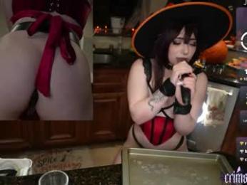 crimsonkitten — Chaturbate recorded stream screenshot (01 Nov 2025)