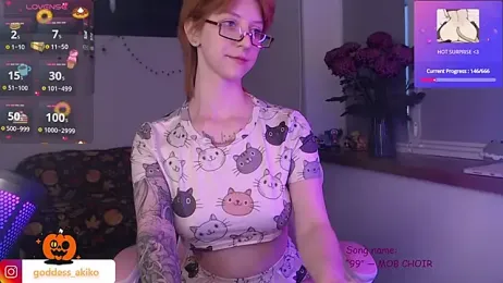 Akiko_Hentai — Stripchat recorded stream screenshot (05 Nov 2025)