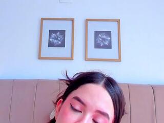 Bella Fontana — Flirt4free recorded stream screenshot (12 Nov 2025)