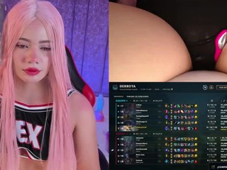 lilapop4 — Camsoda recorded stream image, 21.11.2025 03:00