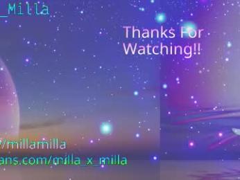 milla_milla — Chaturbate recorded stream screenshot (23 Nov 2025)