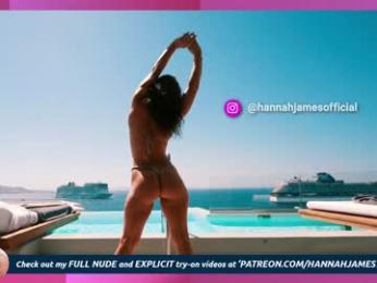 hannahjames710 — Chaturbate recorded stream screenshot (21 Dec 2025)