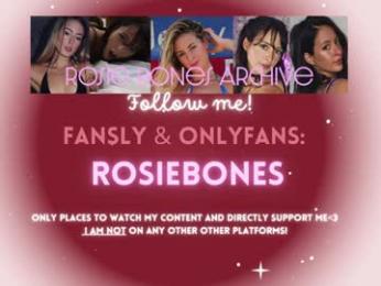 rosiebones — Chaturbate recorded stream screenshot (05 Jan 2026)