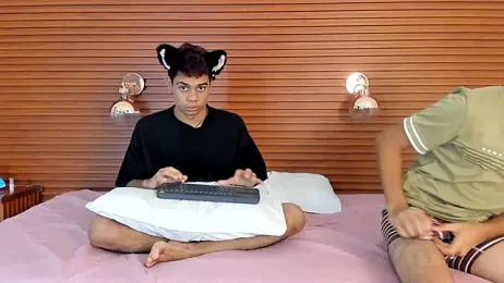 PeakkTwiins — Stripchat recorded stream screenshot (12 Jan 2026)