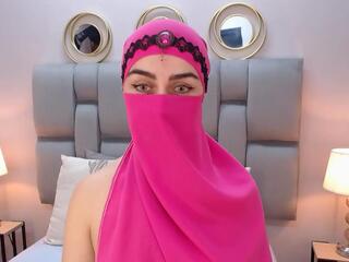 Aliah Manzur — Flirt4free recorded stream screenshot (13 Jan 2026)