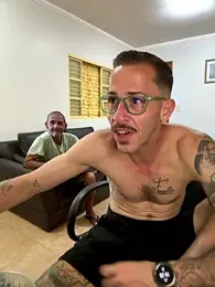 Lucasjandre — Stripchat recorded stream screenshot (14 Jan 2026)