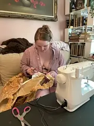 GingerSnap33 — Stripchat recorded stream screenshot (17 Jan 2026)