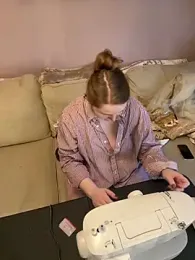 GingerSnap33 — Stripchat recorded stream screenshot (17 Jan 2026)