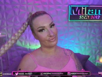 TamaraMilano — Bongacams recorded stream screenshot (18 Jan 2026)