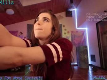 milla_milla — Chaturbate recorded stream screenshot (19 Jan 2026)