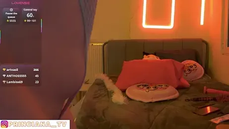 princiana — Stripchat recorded stream screenshot (22 Jan 2026)