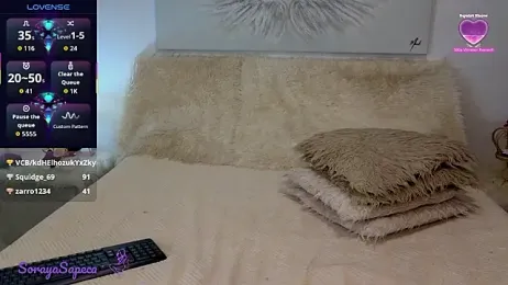 SorayaSapeca — Stripchat recorded stream screenshot (23 Jan 2026)