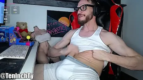 teninchty — Stripchat recorded stream screenshot (24 Jan 2026)