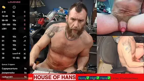 HouseOfHans — Stripchat recorded stream screenshot (10 Feb 2026)