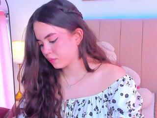 Bella Fontana — Flirt4free recorded stream screenshot (11 Feb 2026)