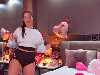 Alissia Rilley — Flirt4free recorded stream screenshot (12 Feb 2026)